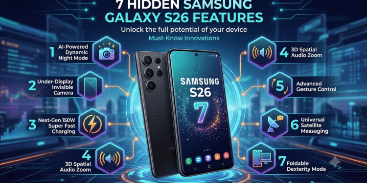 7 Hidden Samsung Galaxy S26 Features
