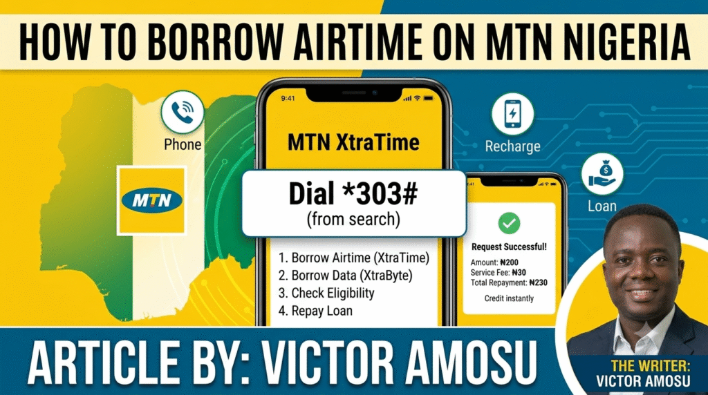 How to Borrow Airtime on MTN Nigeria