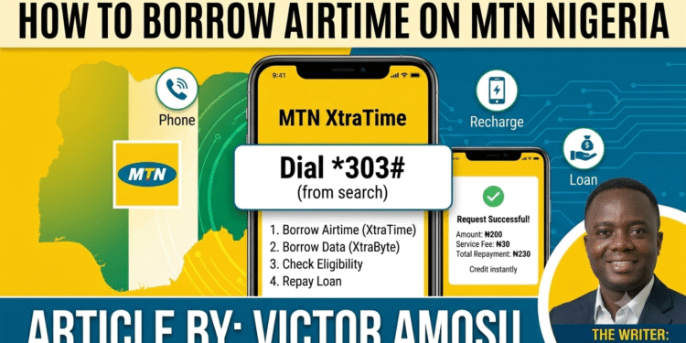 How to Borrow Airtime on MTN Nigeria