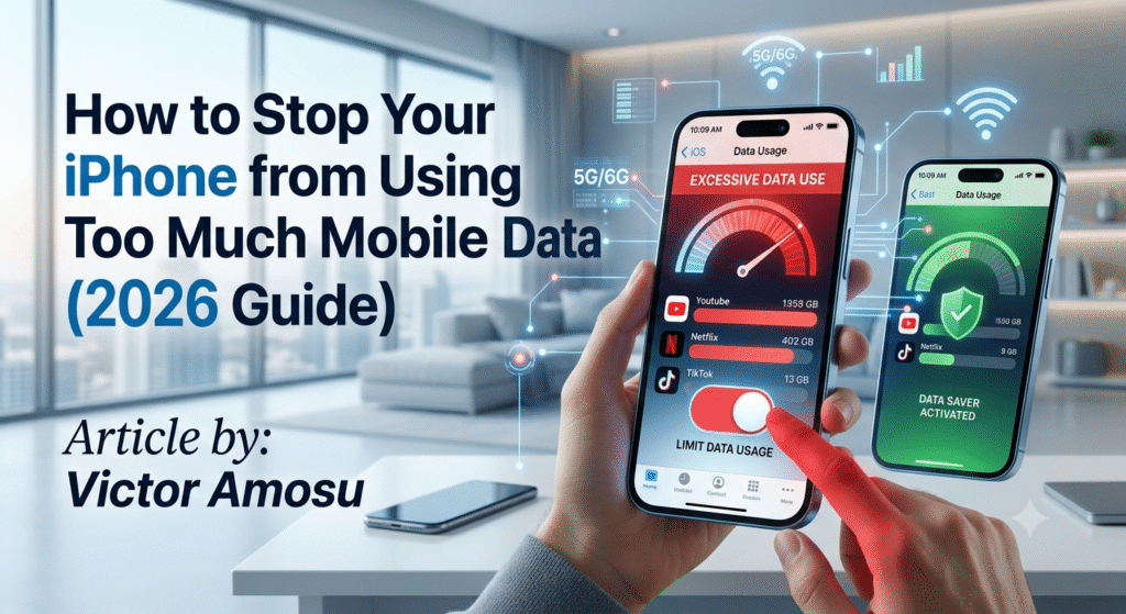 How to Stop iPhone from Consuming Much Data