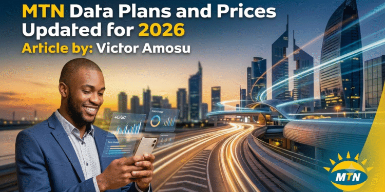 MTN Data Plans and Prices 2026