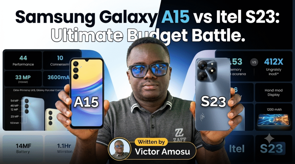 Samsung A15 vs Itel S23