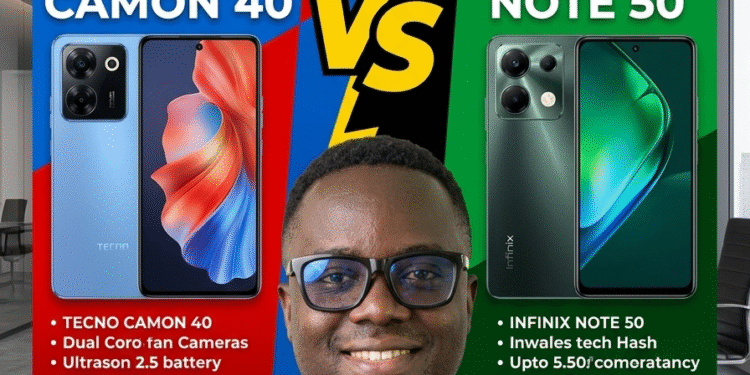 Tecno Camon 40 vs Infinix Note 50