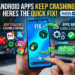 android apps keep crashing fix