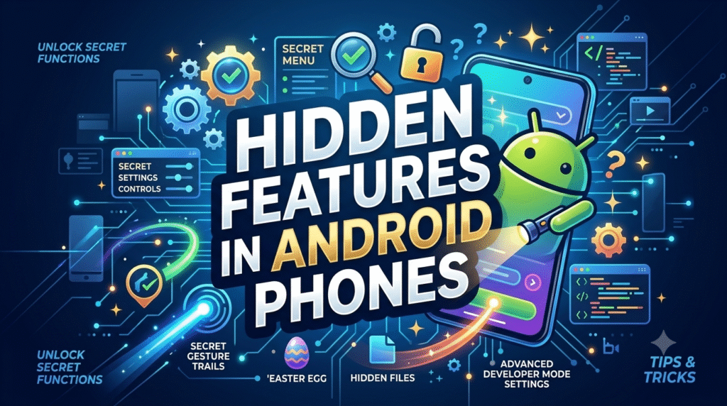 hidden features in android phones