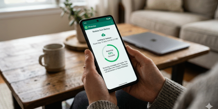 how to restore deleted WhatsApp messages