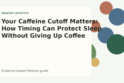 Your Caffeine Cutoff Matters: How Timing Can Protect Sleep Without Giving Up Coffee