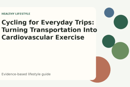 Cycling for Everyday Trips: Turning Transportation Into Cardiovascular Exercise