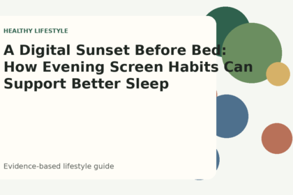 A Digital Sunset Before Bed: How Evening Screen Habits Can Support Better Sleep