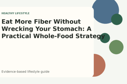 Eat More Fiber Without Wrecking Your Stomach: A Practical Whole-Food Strategy